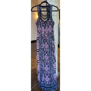 NEW Free People Printed Maxi Dress- WITH TAG